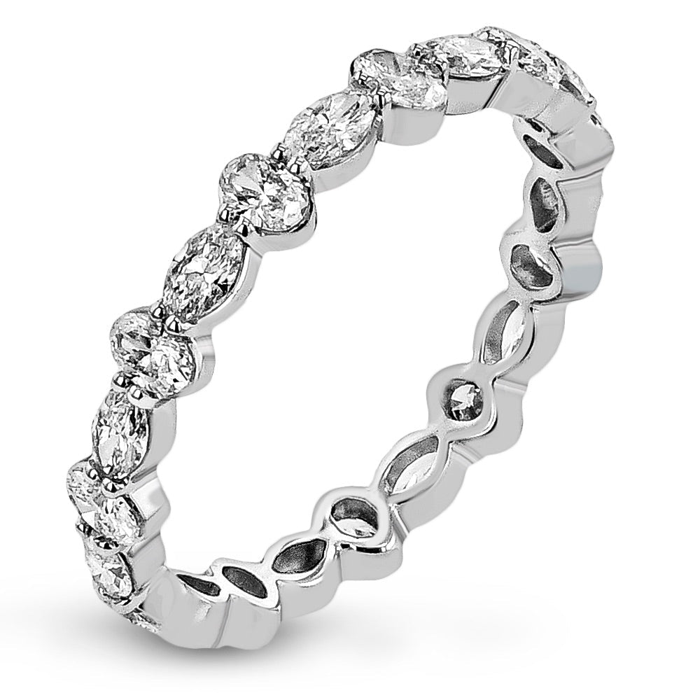 Eternity Wedding Band in 18k Gold - Simon G. Jewelry