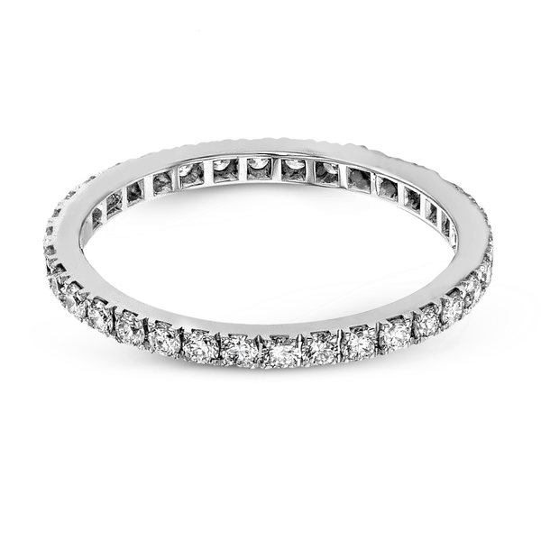 Eternity Wedding Band in 18k Gold with Diamonds - Simon G. Jewelry