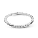 Eternity Wedding Band in 18k Gold with Diamonds - Simon G. Jewelry