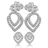 Evolve Three - in - One Earring in 18k Gold with Diamonds - Simon G. Jewelry