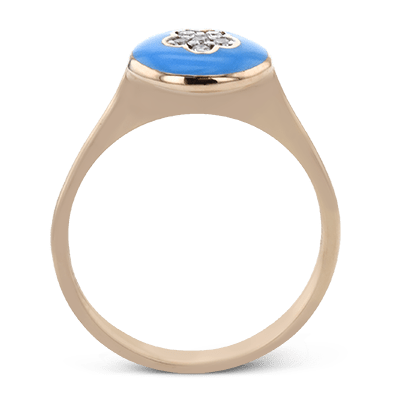 Fashion Ring in 18k Gold with Diamonds - Simon G. Jewelry