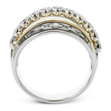 Fashion Ring In 18k Gold With Diamonds - Simon G. Jewelry