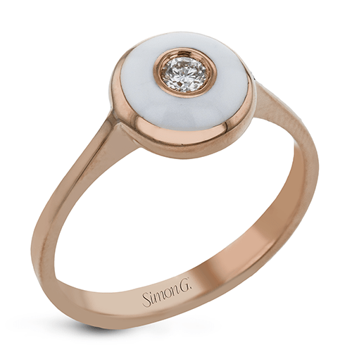 Fashion Ring In 18k Gold With Diamonds - Simon G. Jewelry