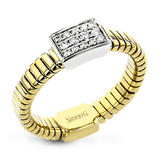 Fashion Ring in 18k Gold With Diamonds - Simon G. Jewelry