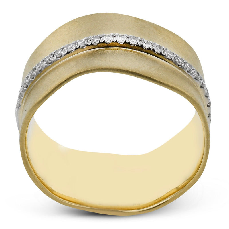 Fashion Ring In 18k Gold With Diamonds - Simon G. Jewelry