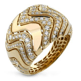 Fashion Ring In 18k Gold With Diamonds - Simon G. Jewelry