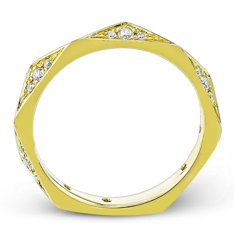 Fashion Ring in 18k Gold with Diamonds - Simon G. Jewelry