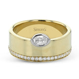 Fashion Ring in 18k Gold with Diamonds - Simon G. Jewelry