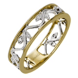 Fashion Ring in 18k Gold with Diamonds - Simon G. Jewelry