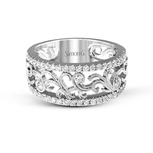 Fashion Ring in 18k Gold with Diamonds - Simon G. Jewelry