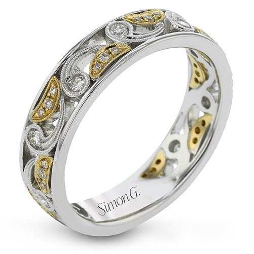 Fashion Ring in 18k Gold with Diamonds - Simon G. Jewelry