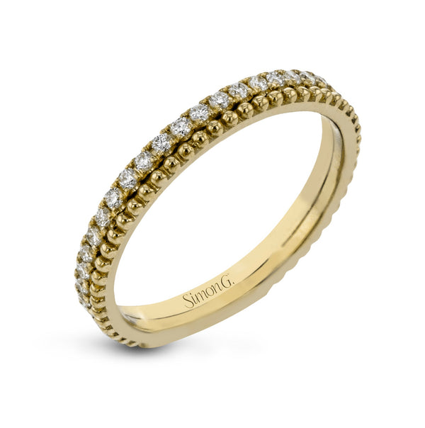 Fashion Ring In 18k Gold With Diamonds - Simon G. Jewelry