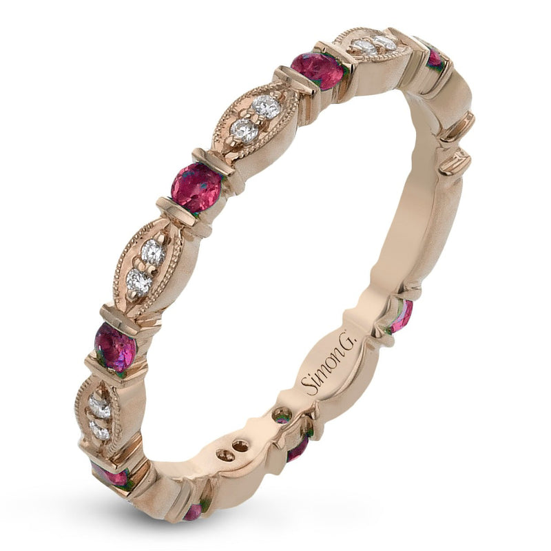 Fashion Ring in 18k Gold with Diamonds - Simon G. Jewelry