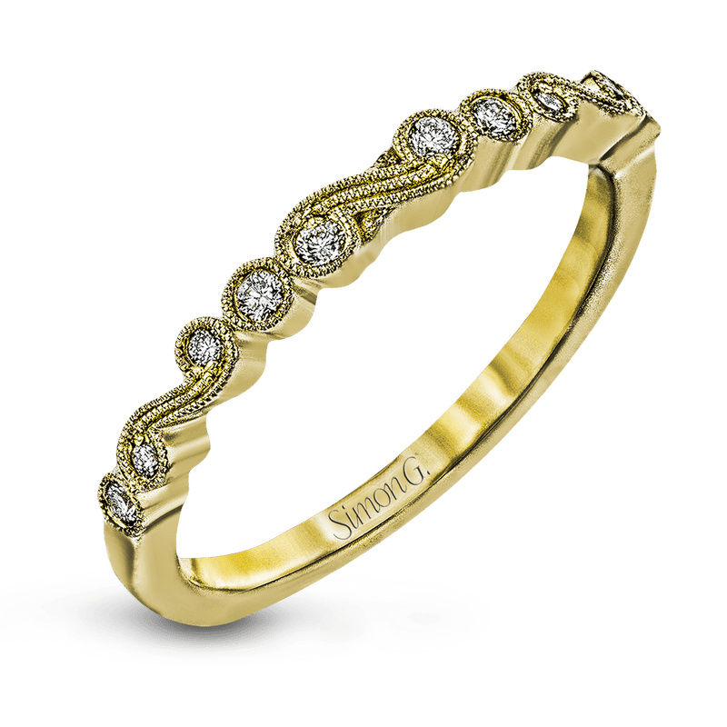 Fashion Ring In 18k Gold With Diamonds - Simon G. Jewelry