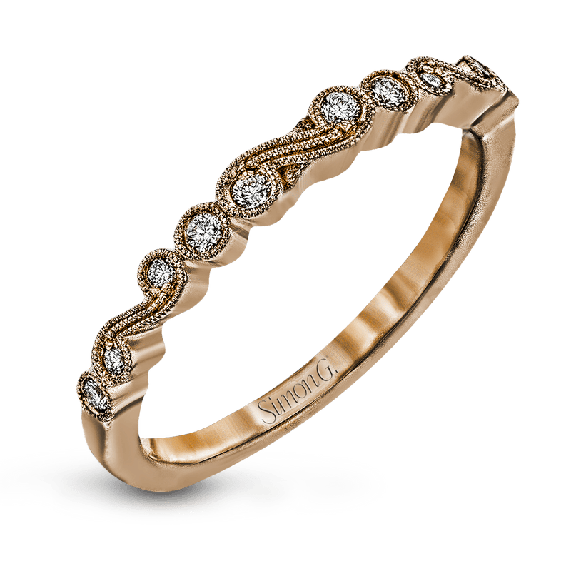 Fashion Ring In 18k Gold With Diamonds - Simon G. Jewelry