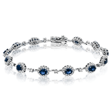 Gemstone Color Bracelet in 18k Gold with Diamonds - Simon G. Jewelry