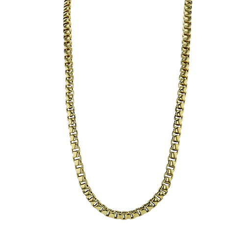 Gent Necklace in 14k Gold - Simon G. Jewelry