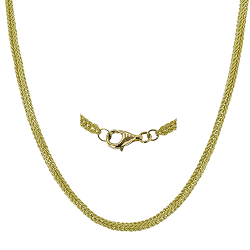 Gent Necklace in 18k Gold - Simon G. Jewelry