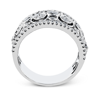 Harmonie Fashion Ring in 18k Gold with Diamonds - Simon G. Jewelry