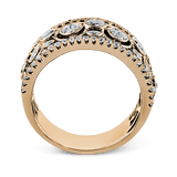Harmonie Fashion Ring in 18k Gold with Diamonds - Simon G. Jewelry