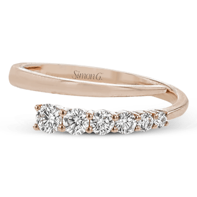 Harmonie Fashion Ring In 18k Gold With Diamonds - Simon G. Jewelry