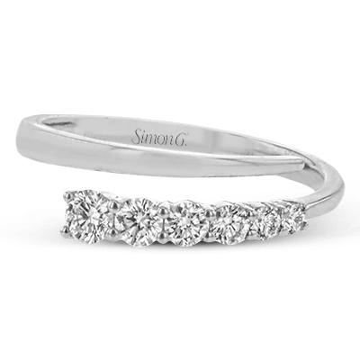 Harmonie Fashion Ring In 18k Gold With Diamonds - Simon G. Jewelry