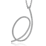 Harmonie Pendant Necklace in 18k Gold with Diamonds - Simon G. Jewelry