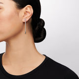 Hoop Earrings in 18k Gold with Diamonds - Simon G. Jewelry