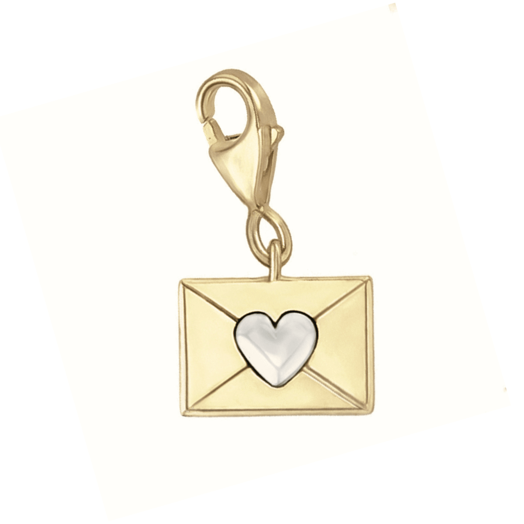 Love Letter Charm in 14k Gold - Simon G. Jewelry