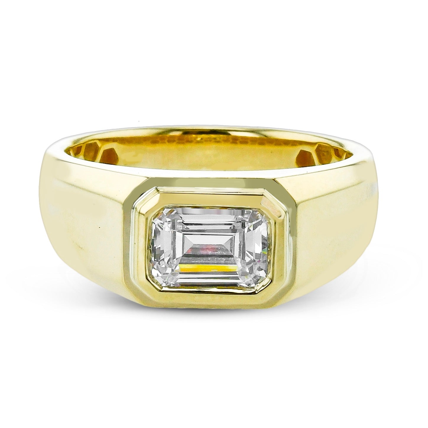 Men Ring in 14k Gold - Simon G. Jewelry