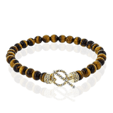 Men's Bracelet In 14k Gold With Black Diamonds - Simon G. Jewelry