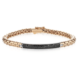 Men's Bracelet In 14k Gold With Diamonds - Simon G. Jewelry