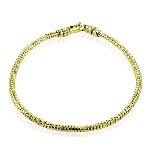 Men's Ribbed Bracelet - Simon G. Jewelry