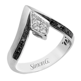 Men's Ring In 14k Gold With Diamonds - Simon G. Jewelry