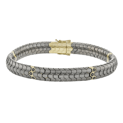Titanium bracelet top
