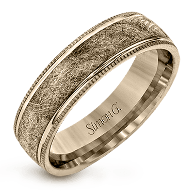Men's Wedding Band In 14k Or 18k Gold – Simon Jewelry