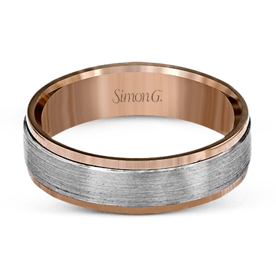 Men's Wedding Band in 14k or 18k Gold and Platinum - Simon G. Jewelry