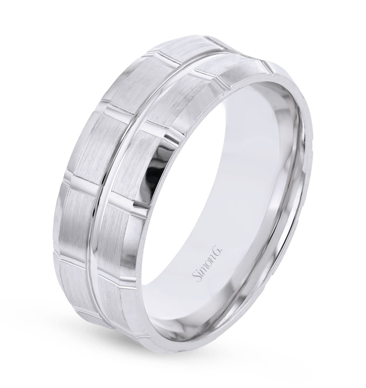 Men's Wedding Band In 14k Or 18k Gold - Simon G. Jewelry