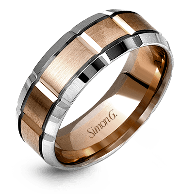 Men's Wedding Band In 14k Or 18k Gold - Simon G. Jewelry