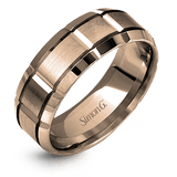 Men's Wedding Band In 14k Or 18k Gold - Simon G. Jewelry