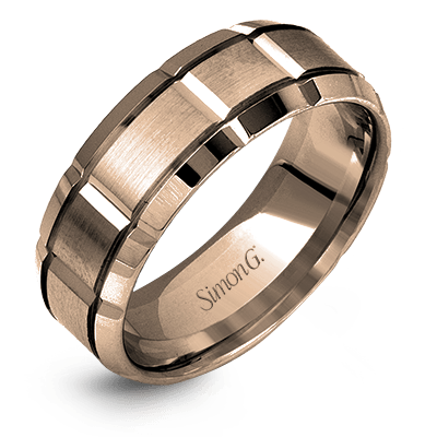 Men's Wedding Band In 14k Or 18k Gold - Simon G. Jewelry