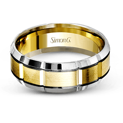 Men's Wedding Band In 14k Or 18k Gold - Simon G. Jewelry