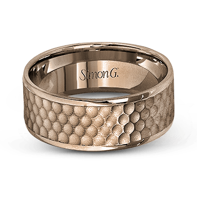 Men's Wedding Band In 14k Or 18k Gold - Simon G. Jewelry