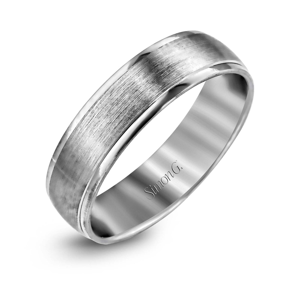 Men's Wedding Band In 14k Or 18k Gold - Simon G. Jewelry
