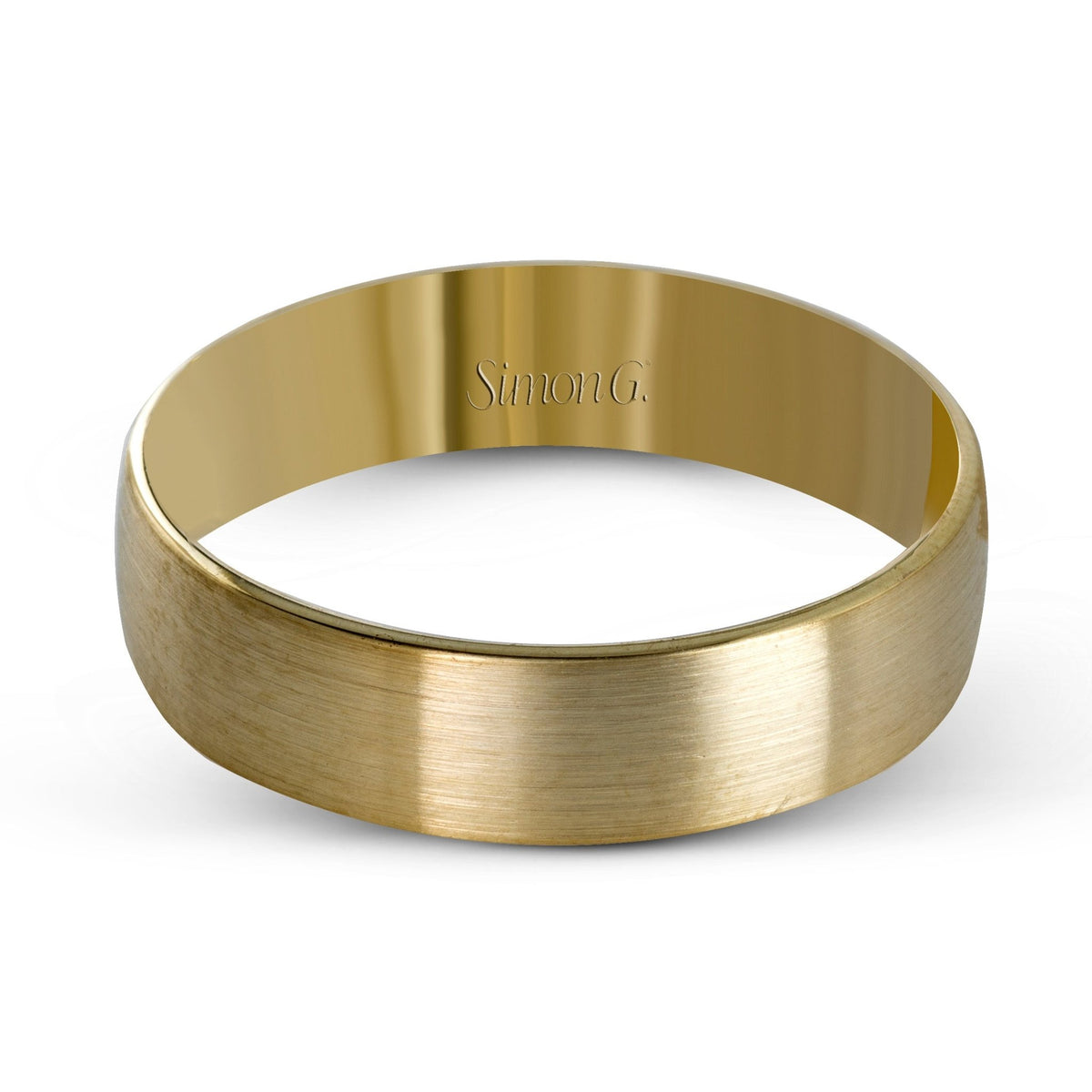 Men's Wedding Band In 14k Or 18k Gold - Simon G. Jewelry