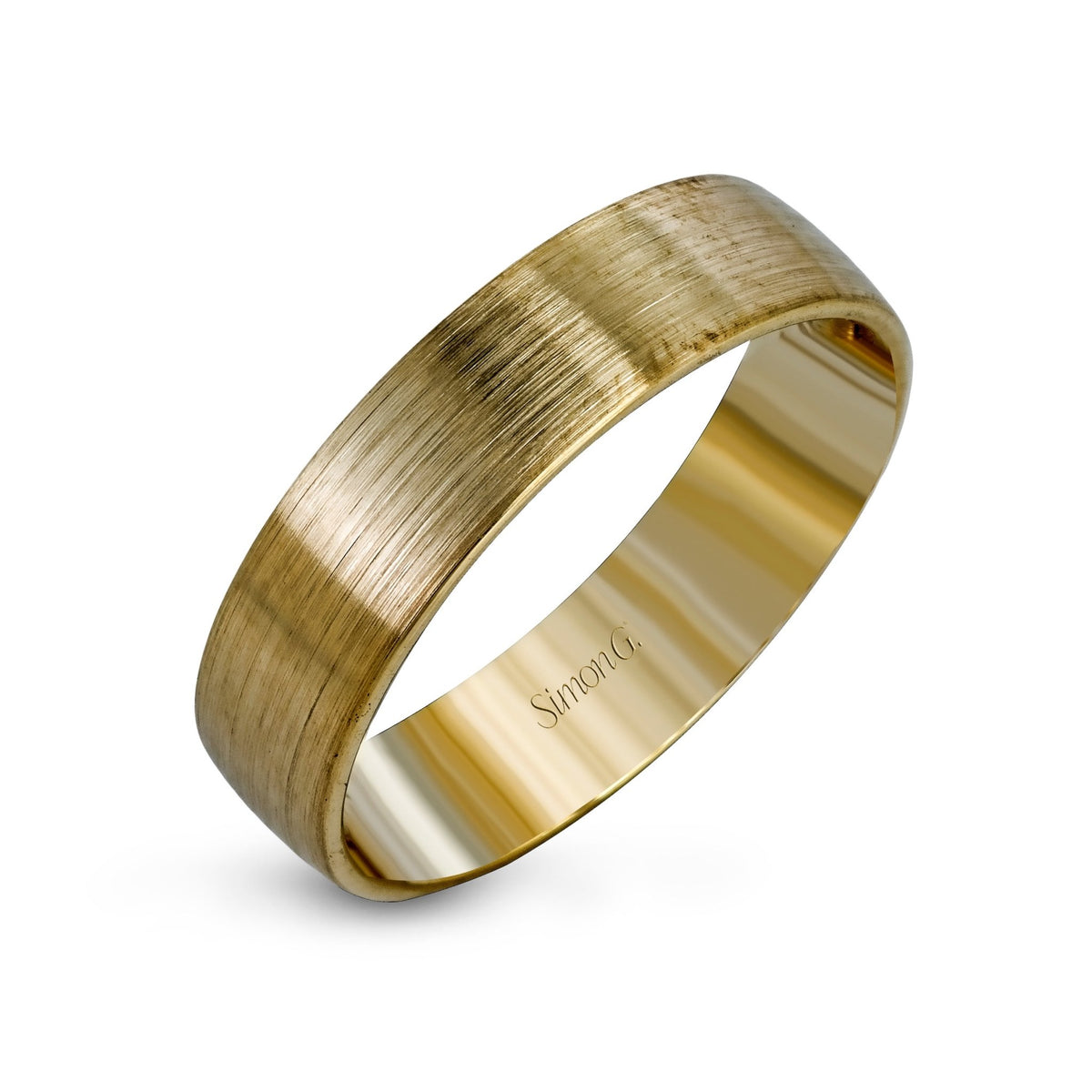 Men's Wedding Band In 14k Or 18k Gold - Simon G. Jewelry