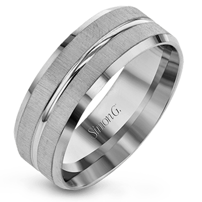 Men's Wedding Band In 14k Or 18k Gold - Simon G. Jewelry