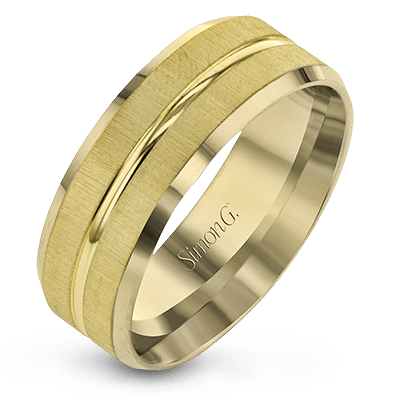 Men's Wedding Band In 14k Or 18k Gold - Simon G. Jewelry