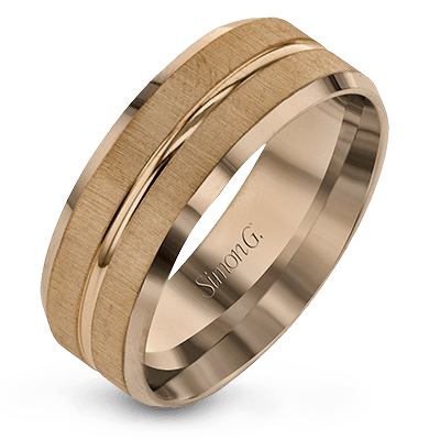 Men's Wedding Band In 14k Or 18k Gold - Simon G. Jewelry