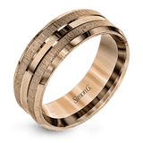 Men's Wedding Band in 14k or 18k Gold - Simon G. Jewelry